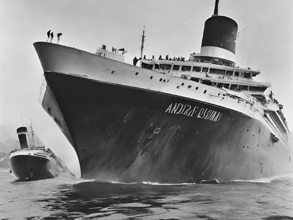 The Collision of Andrea Doria and MS Stockholm (July 1956)